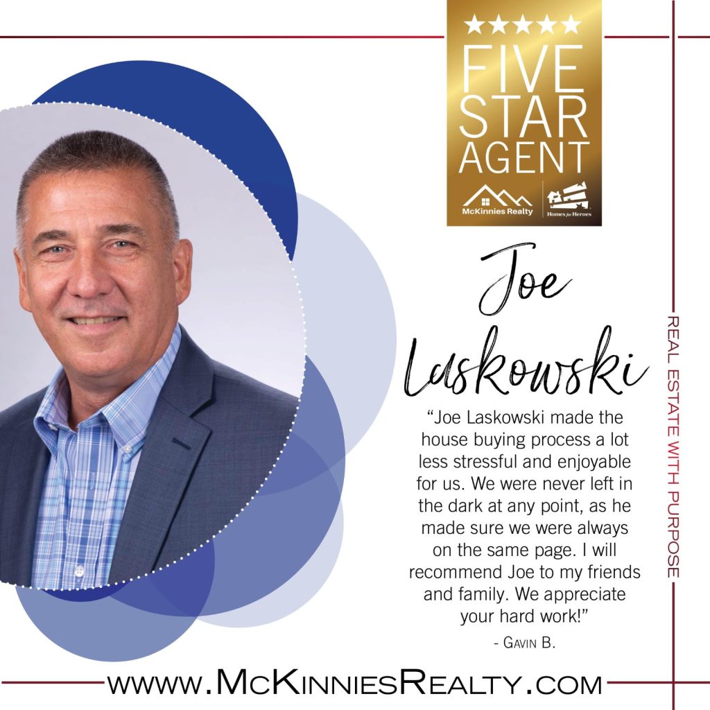 Joe Laskowski, South Bend REALTOR, with a five-star client review